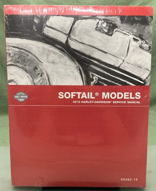 Harley Davidson 99482-15 Softail Models Service Manual 2015 New Genuine