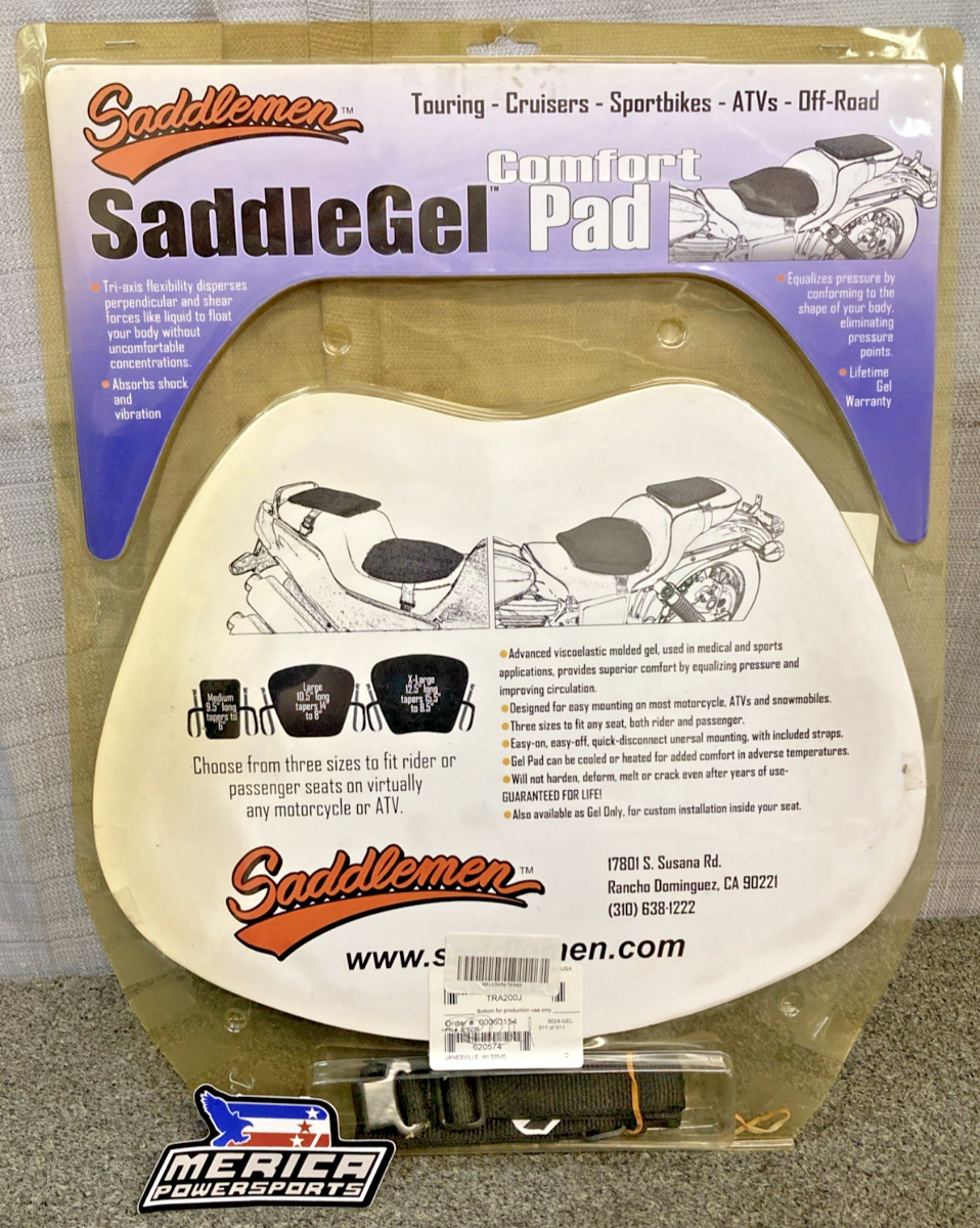 NEW GENUINE SADDLEMEN TRA200J SADDLEGEL COMFORT PAD XL