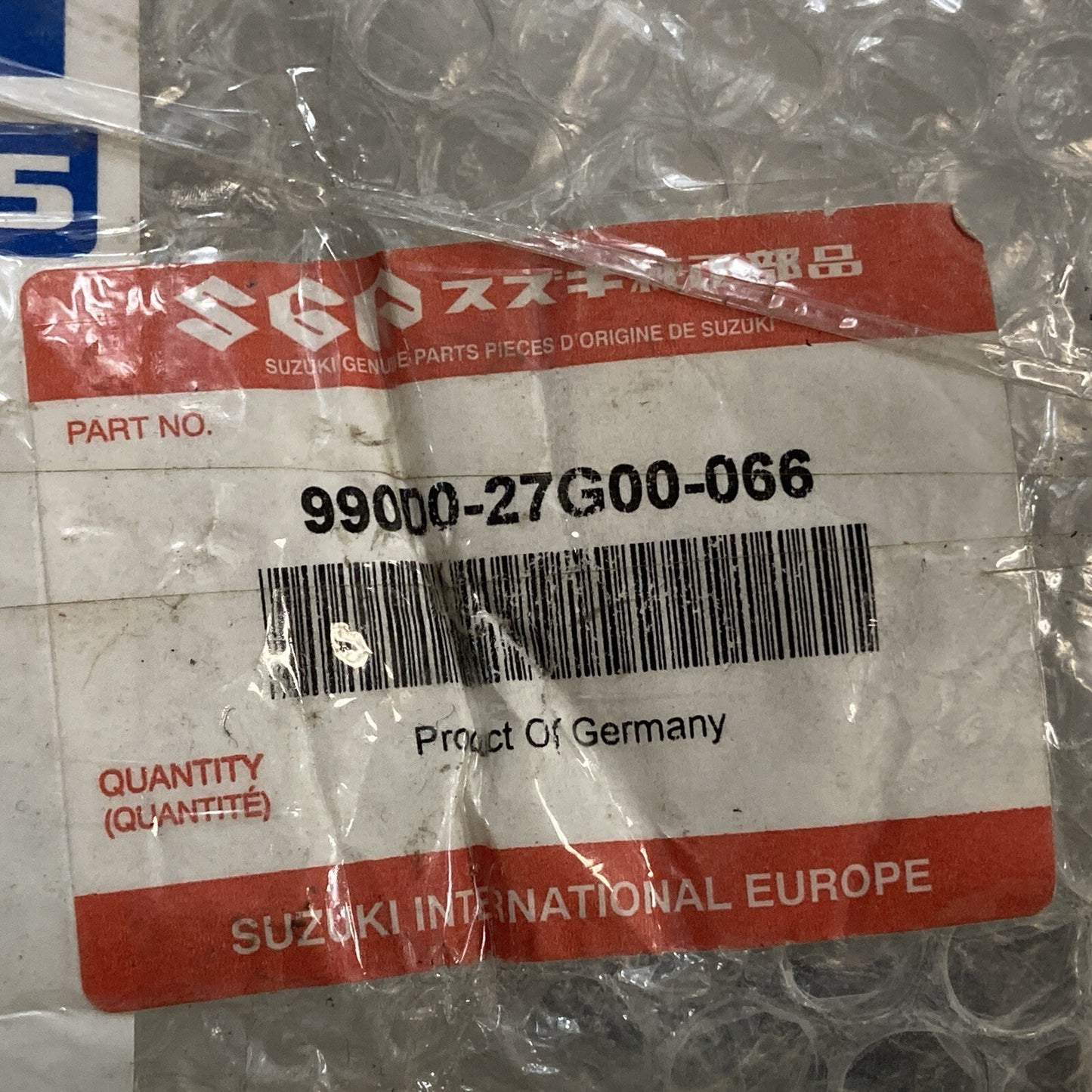 NEW GENUINE SUZUKI 990D0-27G00-066 Side Case Mounting Kit