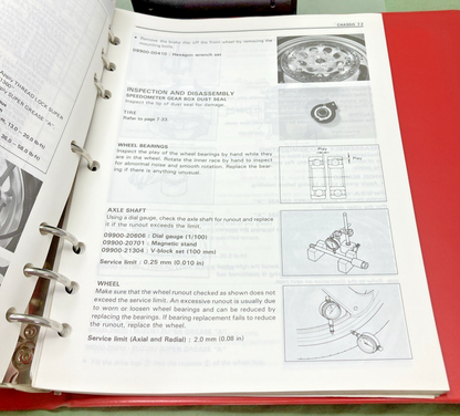 NEW GENUINE SUZUKI 99500-33022-03E GSF400 BANDIT SERVICE MANUAL 1990