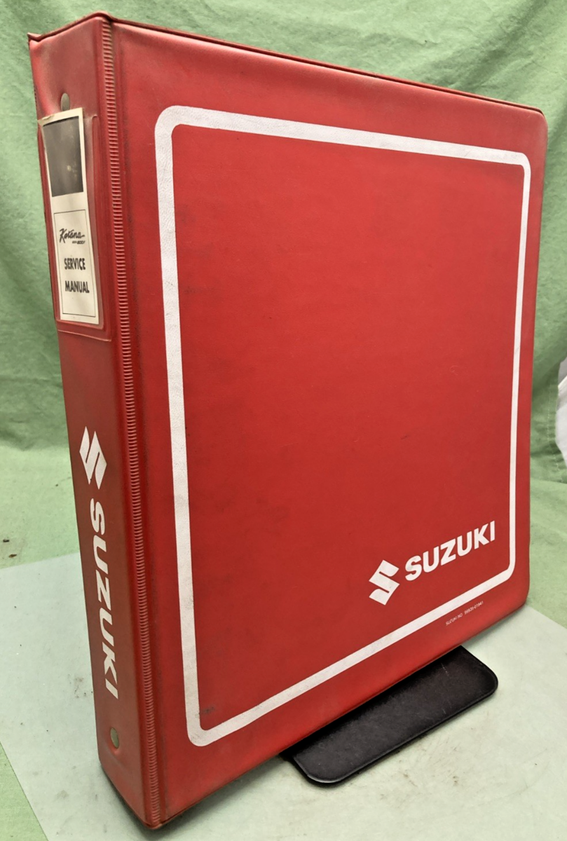 NEW GENUINE SUZUKI 99500-35028-03E KATANA GSX600F SERVICE MANUAL 1990