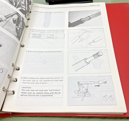 NEW GENUINE SUZUKI 99500-35012-03E GS550 SERVICE MANUAL 1990