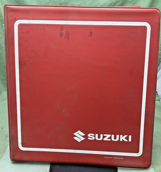 NEW GENUINE SUZUKI 99500-36090-03E SV650 SERVICE MANUAL AND SUPPLEMENT 1998