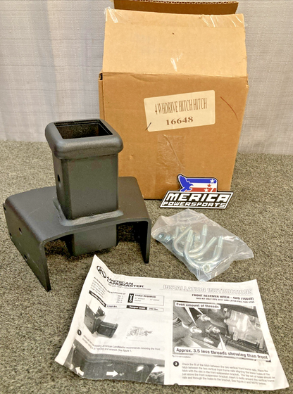 NEW GENUINE AMERICAN LANDMASTER 16648 FRONT RECEIVER HITCH