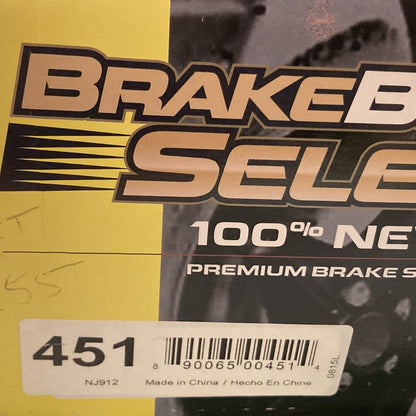 New Genuine Brake Best 451 Brake Shoes
