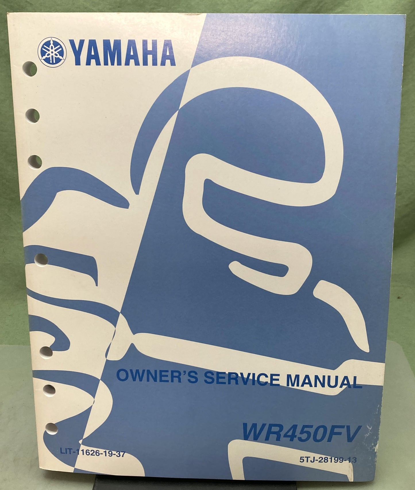Genuine Yamaha LIT-11626-19-37 WR450FV Owner's Service Manual 2005