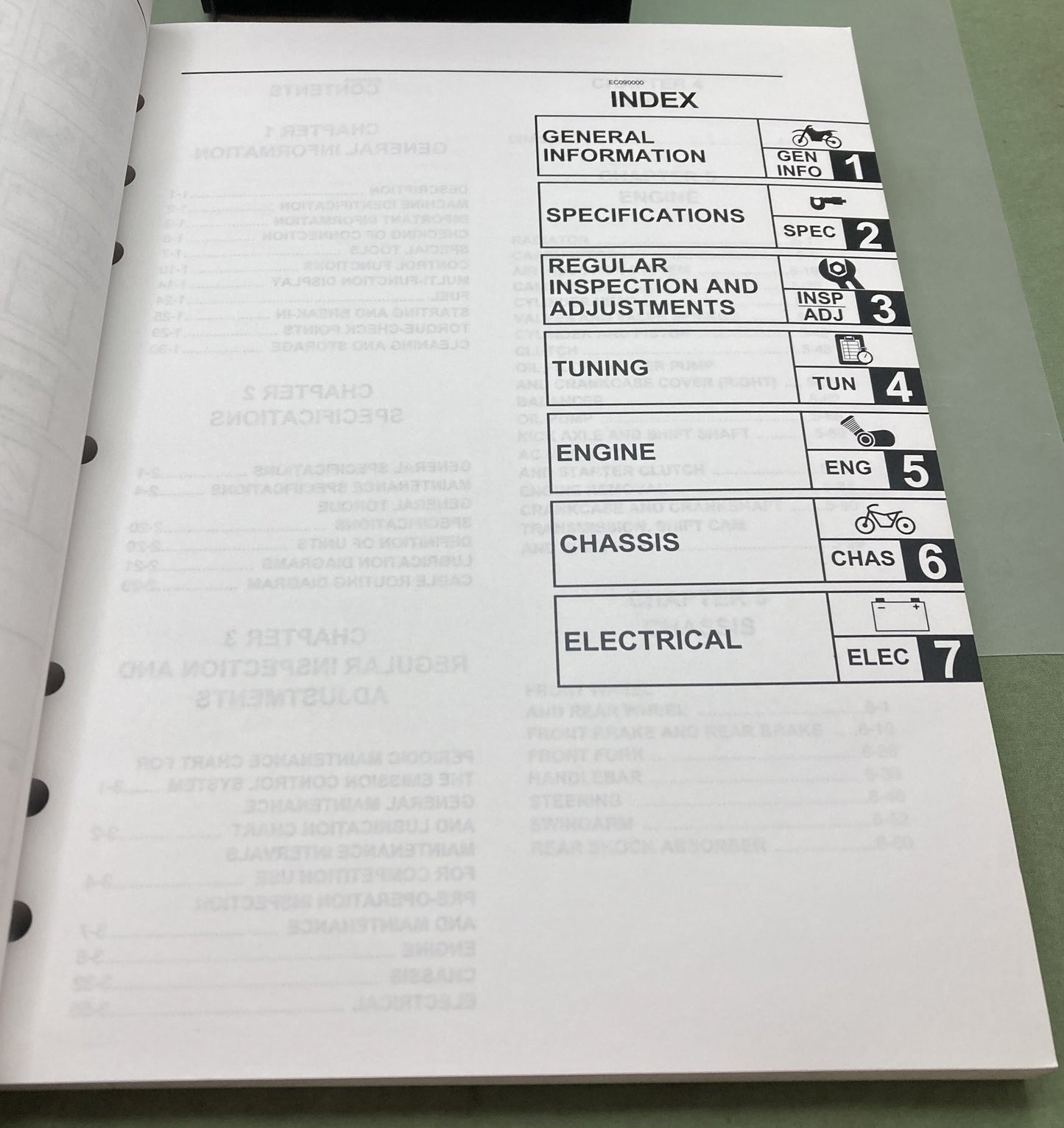 Genuine Yamaha LIT-11626-20-56 WR450FW Owner's Service Manual 2006