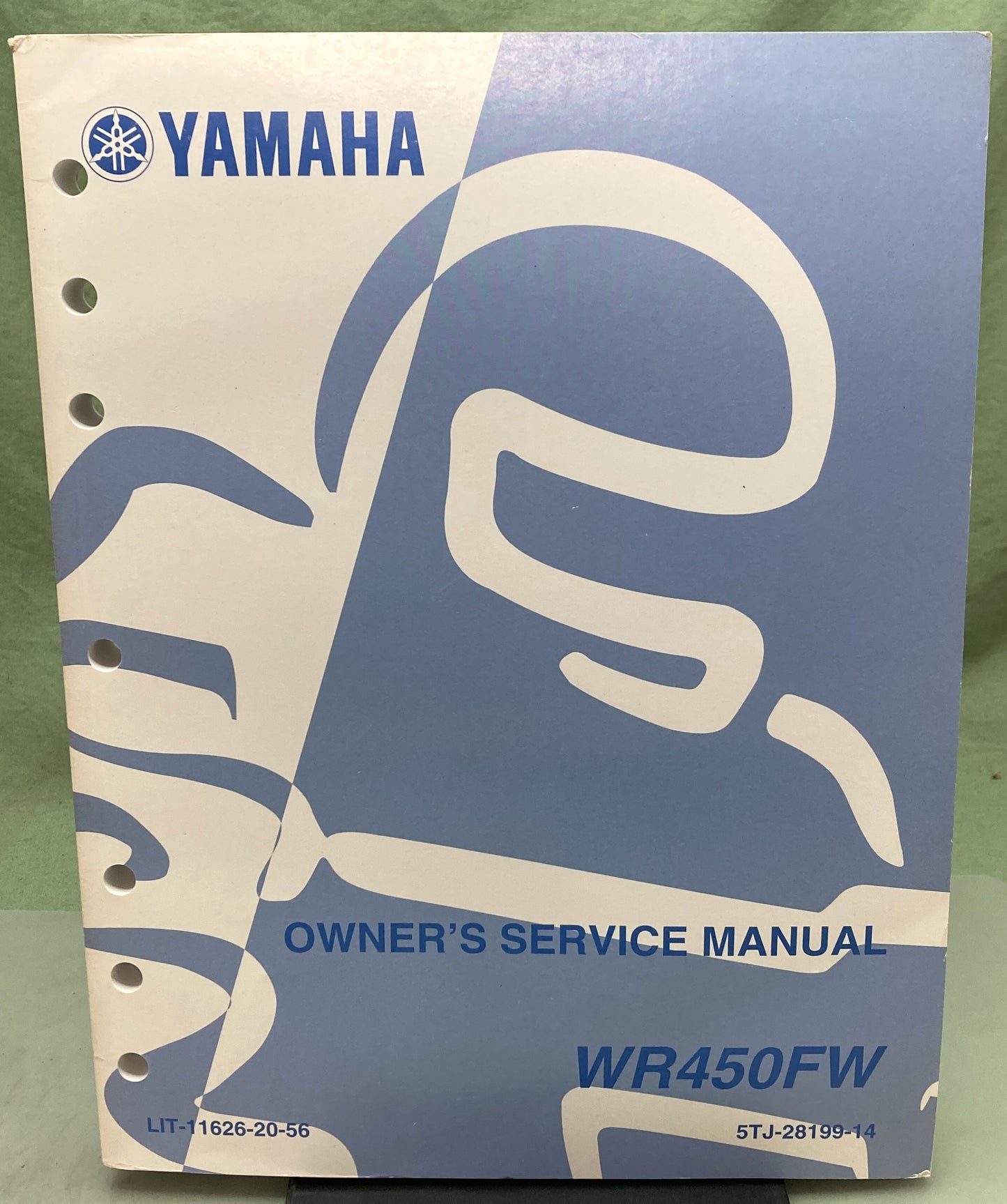 Genuine Yamaha LIT-11626-20-56 WR450FW Owner's Service Manual 2006