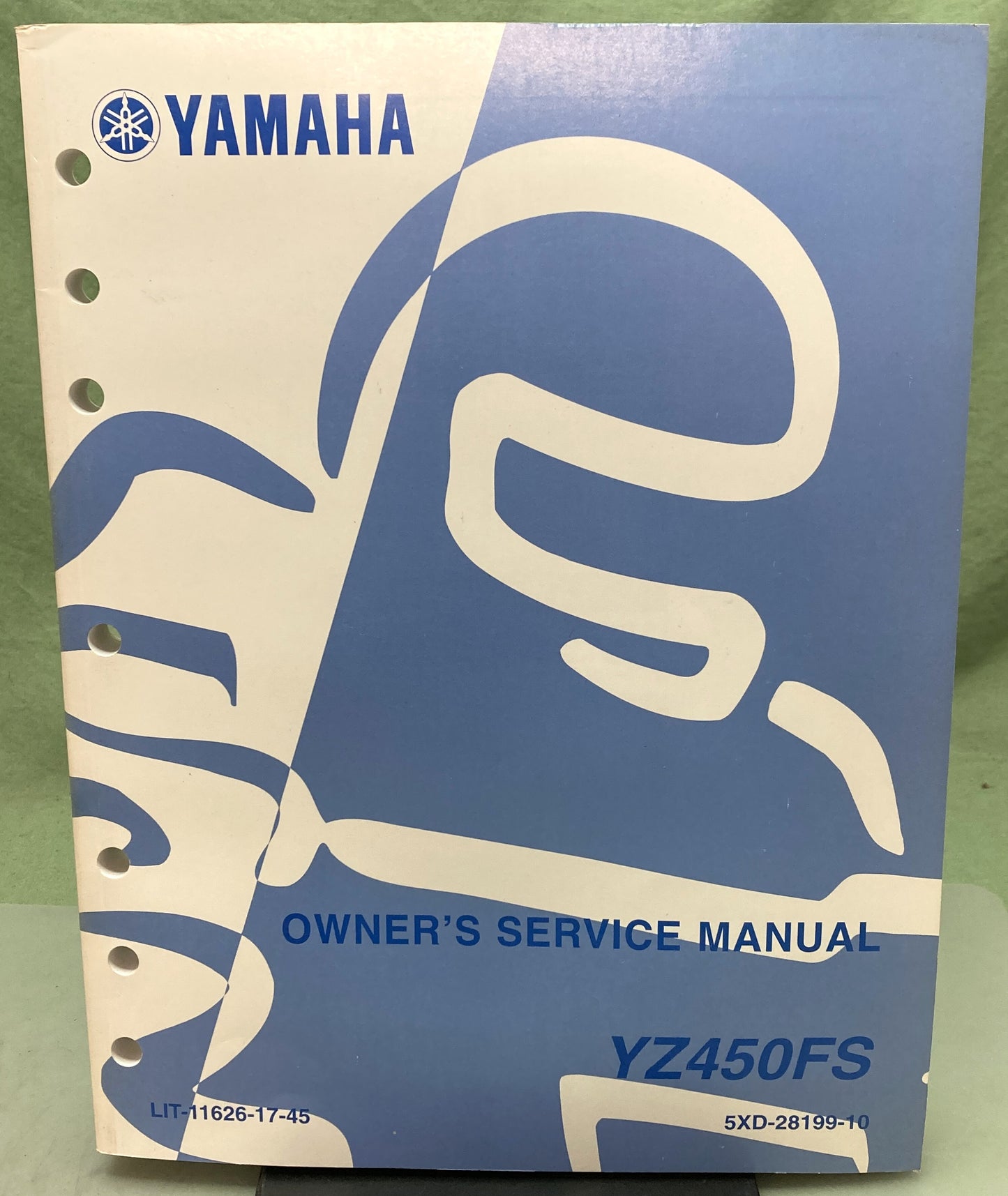 Genuine Yamaha LIT-11626-17-45 YZ450FS Owner's Service Manual 2003