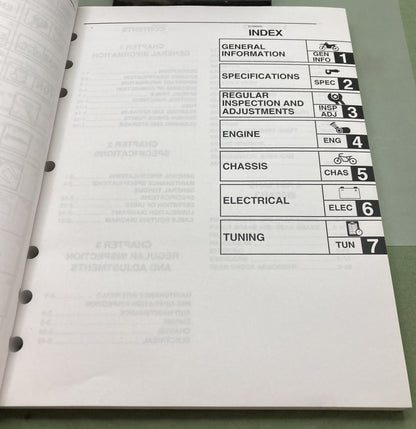 Genuine Yamaha LIT-11626-17-45 YZ450FS Owner's Service Manual 2003