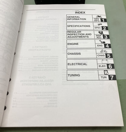 Genuine Yamaha LIT-11626-18-44 YZ450FT Owner's Service Manual 2004