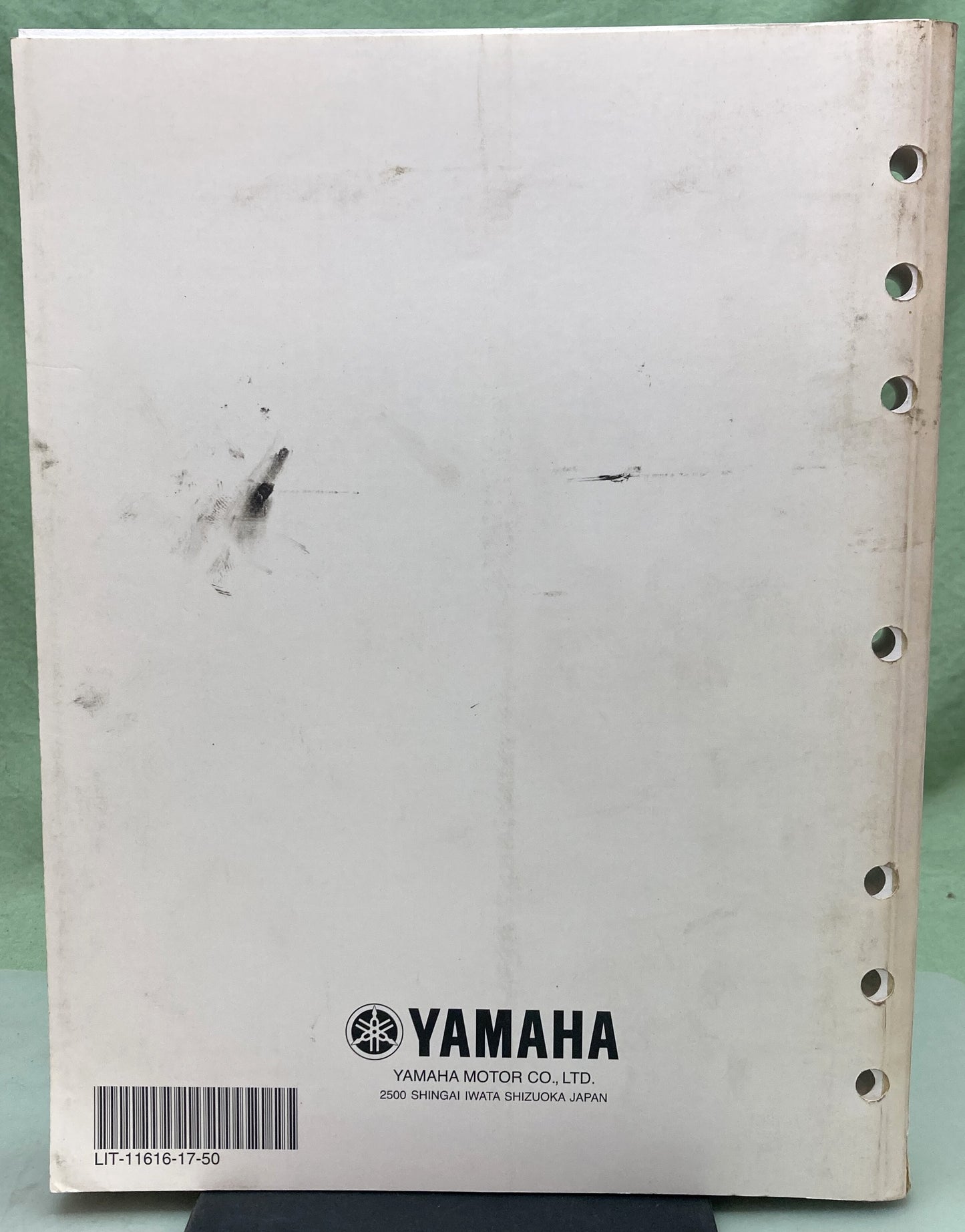 Genuine Yamaha LIT-11616-17-50 FZ6-SS FZ6-SSC Service Manual 2003