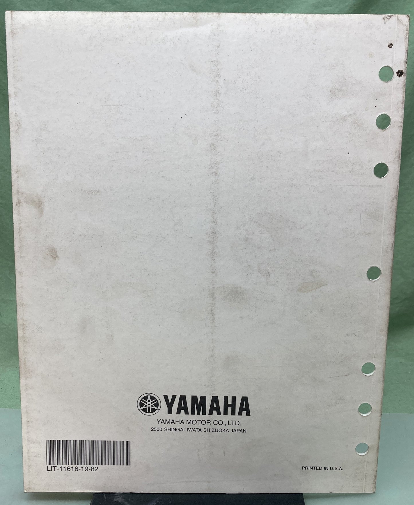 Genuine Yamaha LIT-11616-19-82 XVS11AWV XVS11ATV Supp. Service Manual 2005