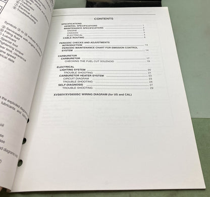 Genuine Yamaha LIT-11616-19-11 XVS65V Supp. Service Manual 2005