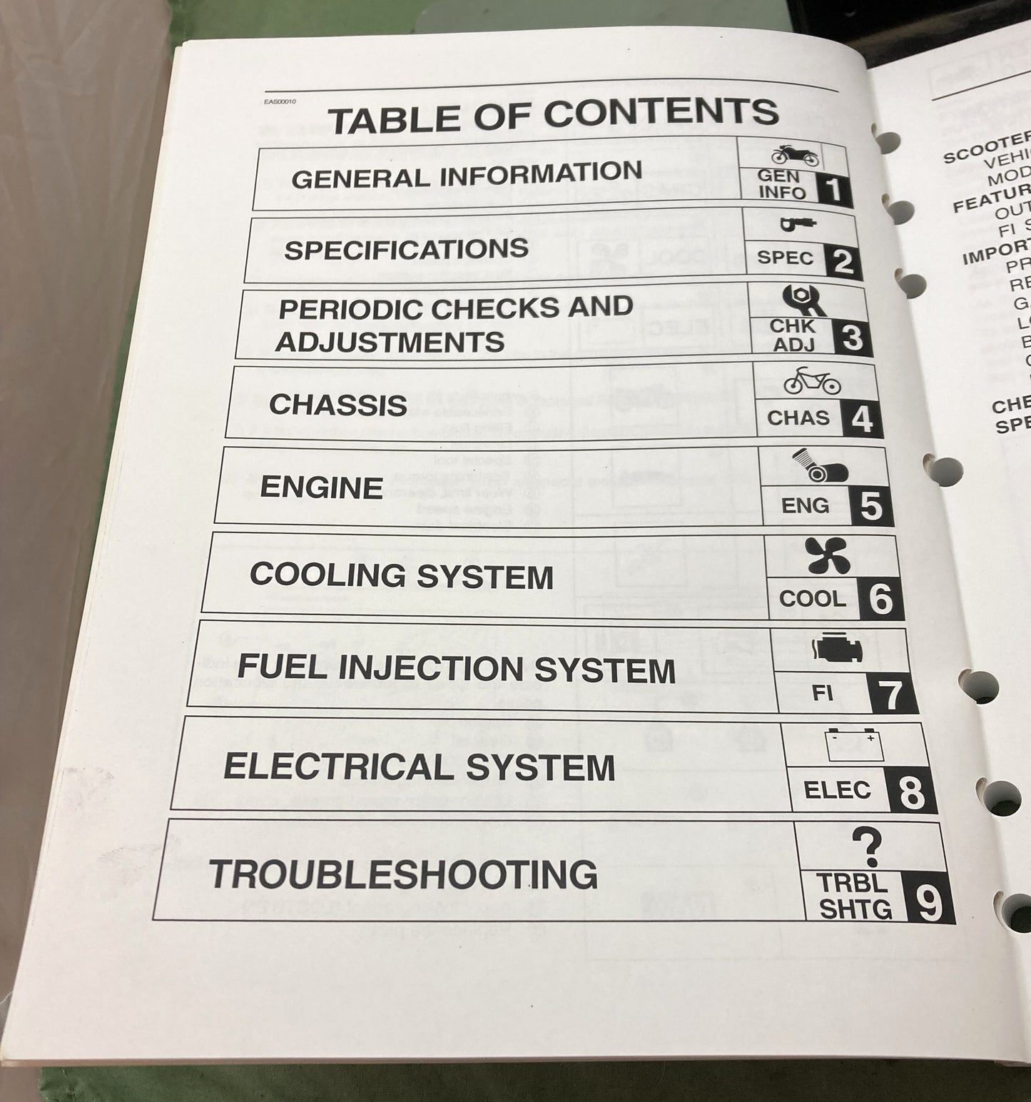 Genuine Yamaha LIT-11616-20-58 XF50W Service Manual 2006