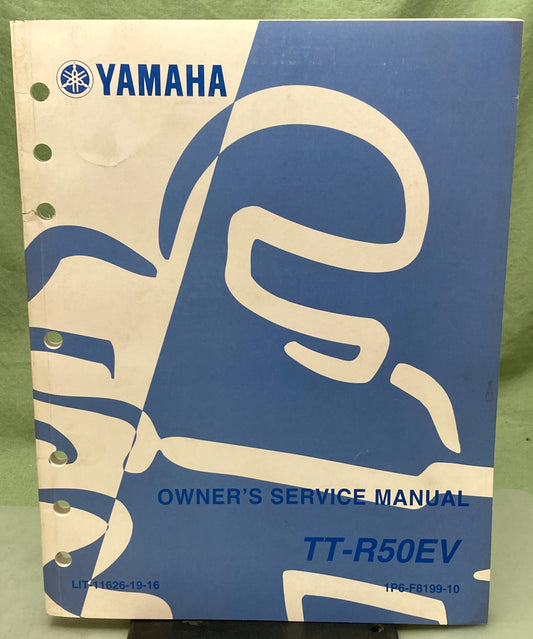 Genuine Yamaha LIT-11626-19-16 TT-R50EV Service Manual 2005