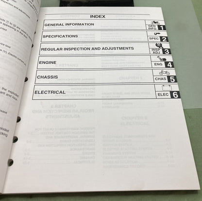 Genuine Yamaha LIT-11626-19-16 TT-R50EV Service Manual 2005