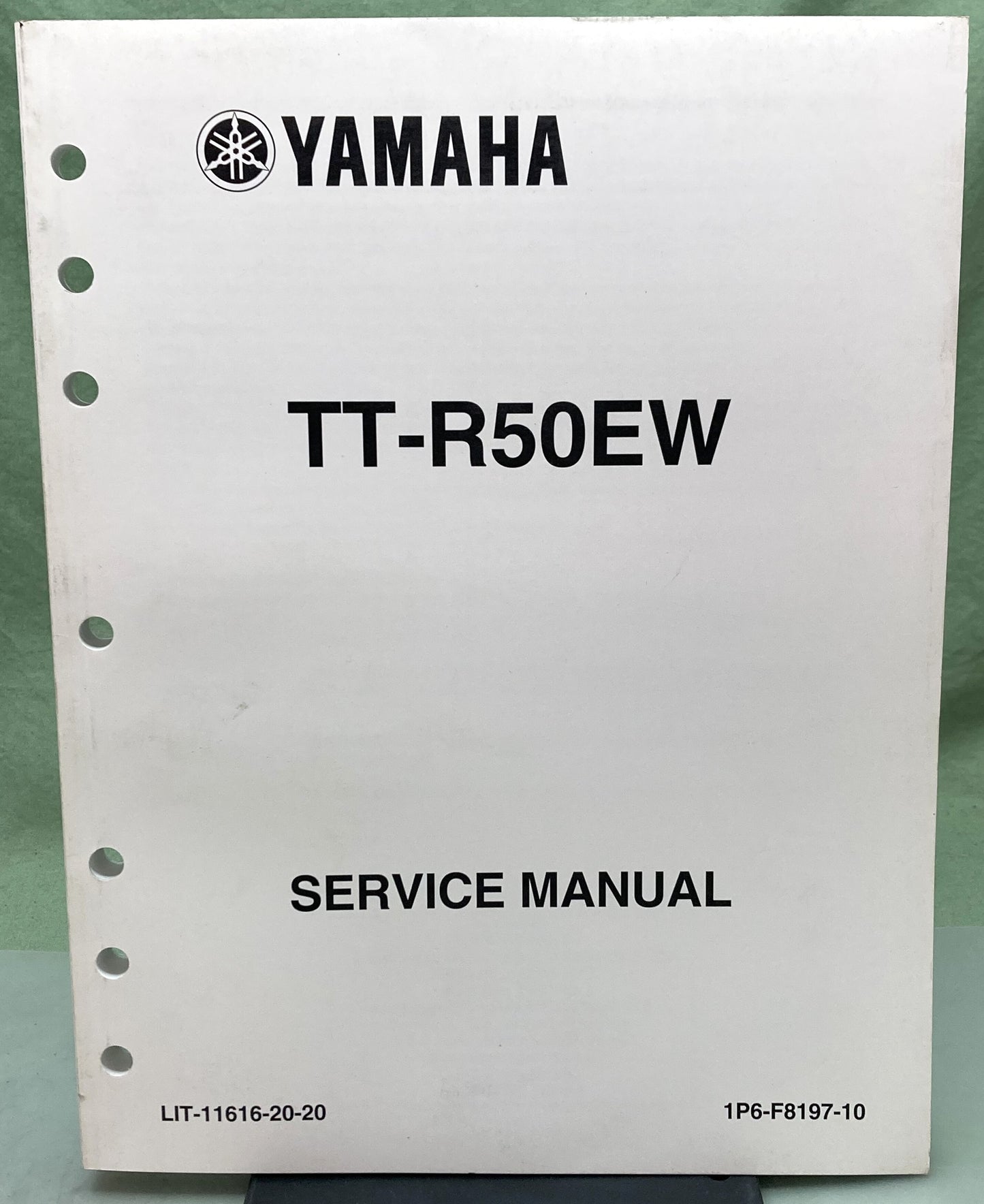 Genuine Yamaha LIT-11616-20-20 TT-R50EW Service Manual 2006