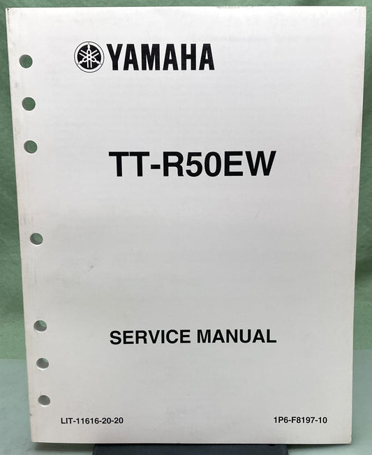 Genuine Yamaha LIT-11616-20-20 TT-R50EW Service Manual 2006