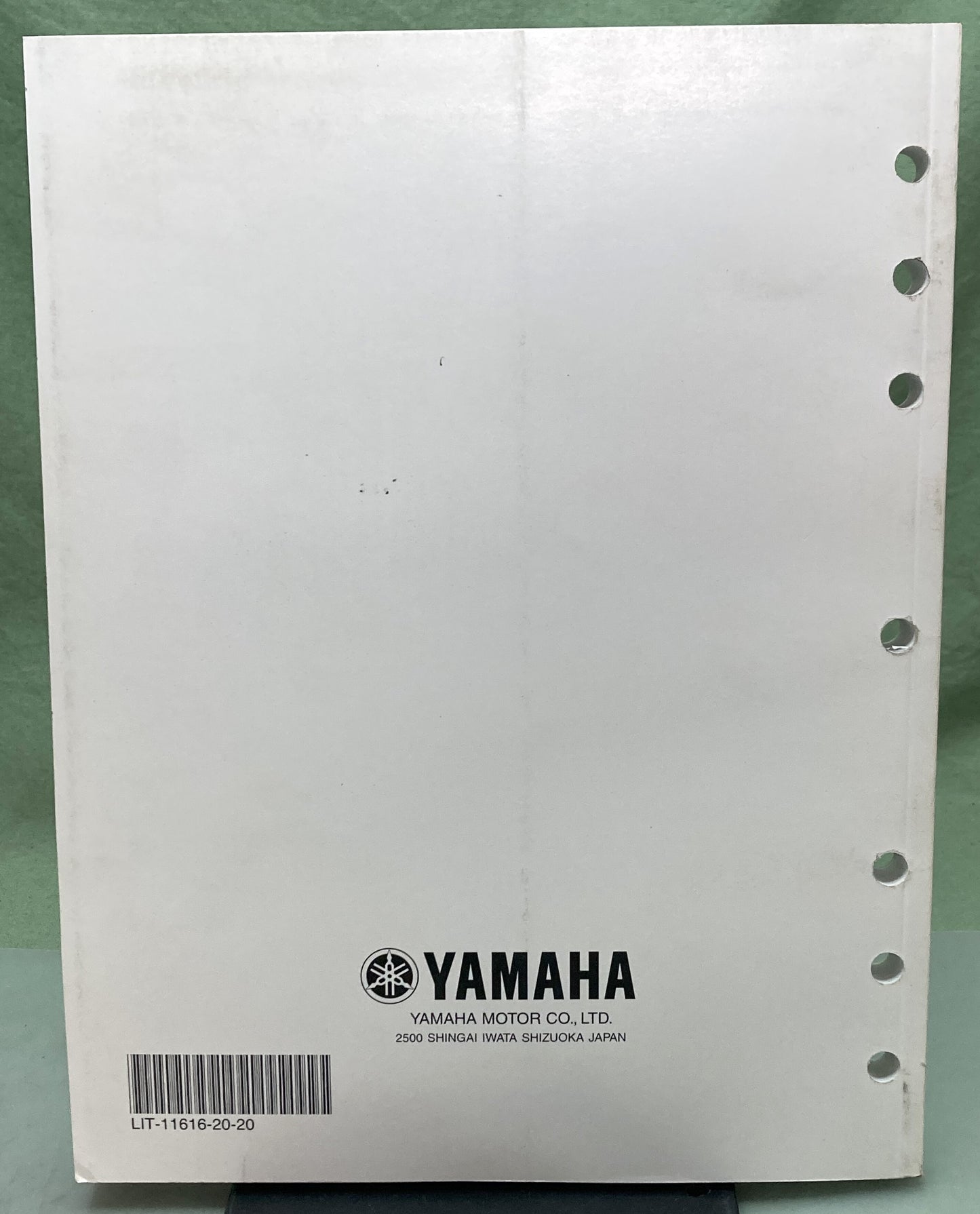Genuine Yamaha LIT-11616-20-20 TT-R50EW Service Manual 2006