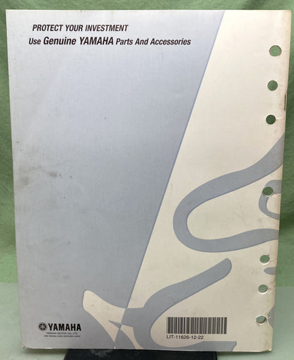 Genuine Yamaha LIT-11626-12-22 PW80L Owner's Service Manual 1998