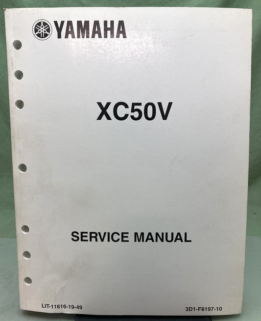 Genuine Yamaha LIT-11616-19-49 XC50V Service Manual 2005