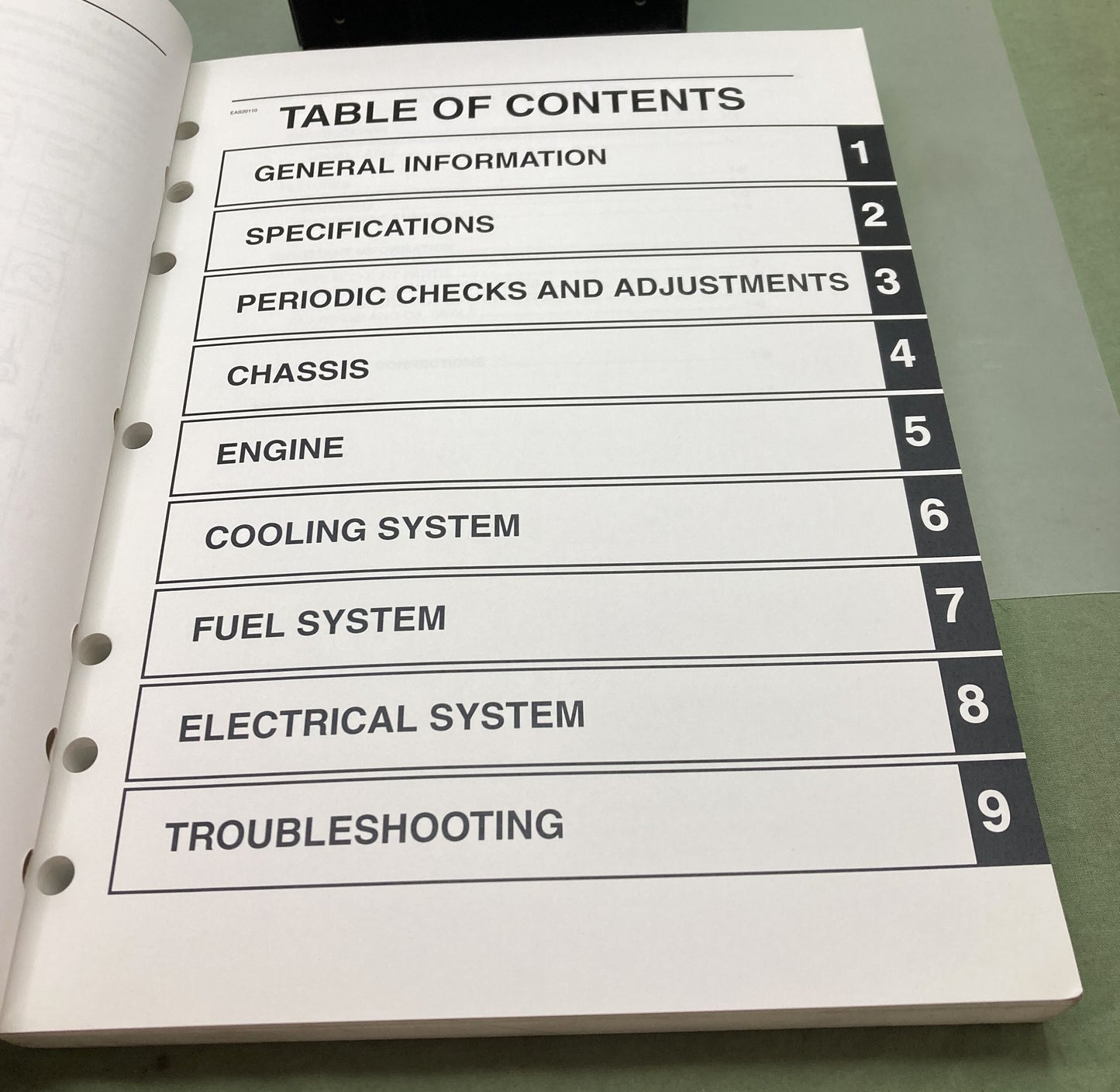 Genuine Yamaha LIT-11616-20-60 FZS6W FZS6WC Service Manual 2006