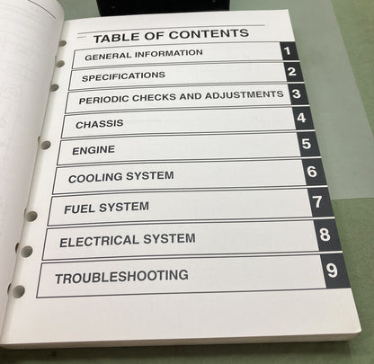 Genuine Yamaha LIT-11616-20-60 FZS6W FZS6WC Service Manual 2006