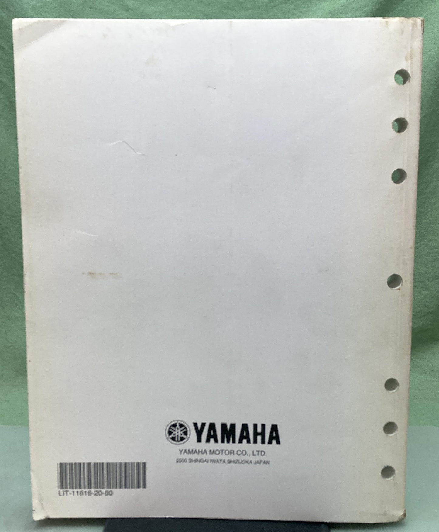 Genuine Yamaha LIT-11616-20-60 FZS6W FZS6WC Service Manual 2006