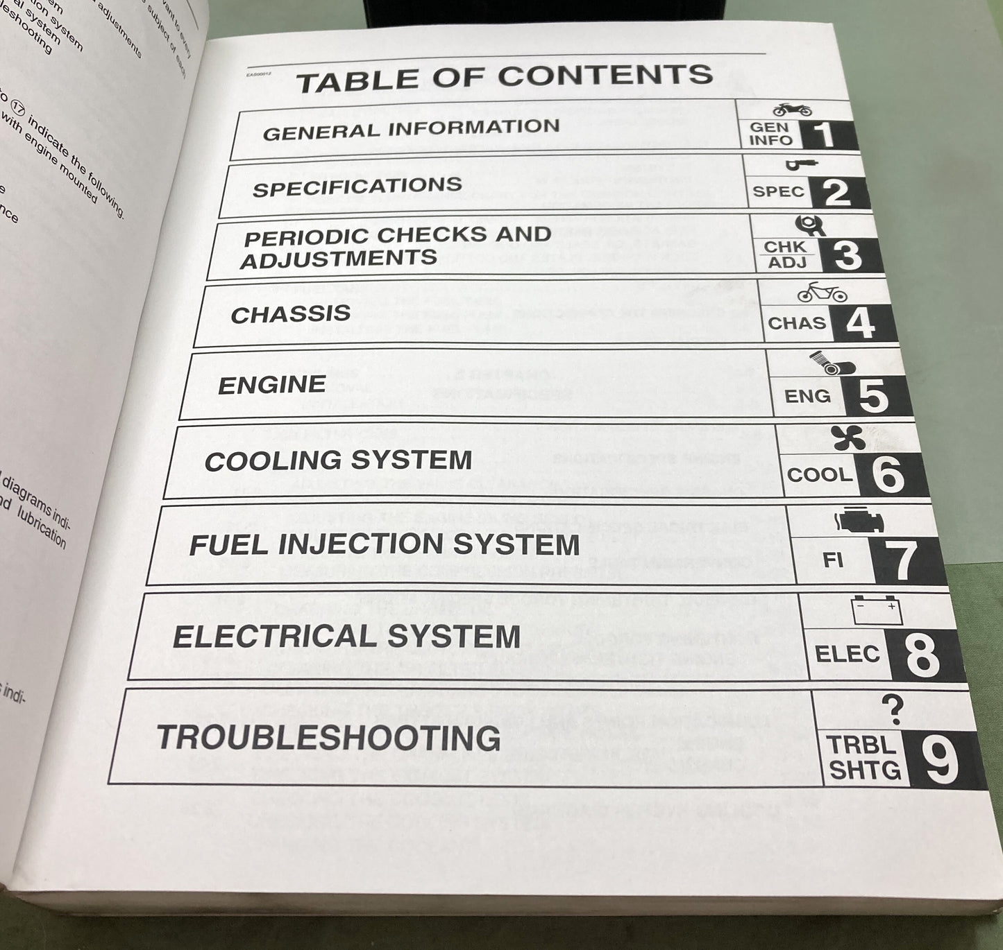 Genuine Yamaha LIT-11616-16-45 YZF-R6R, YZF-R6SR, YZF-R6RC Service Manual 2002