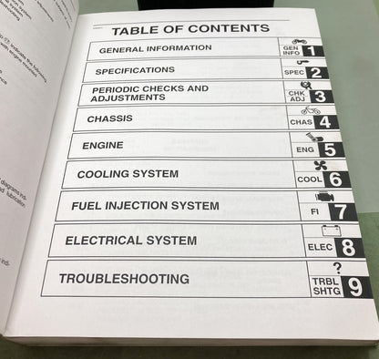 Genuine Yamaha LIT-11616-16-45 YZF-R6R, YZF-R6SR, YZF-R6RC Service Manual 2002