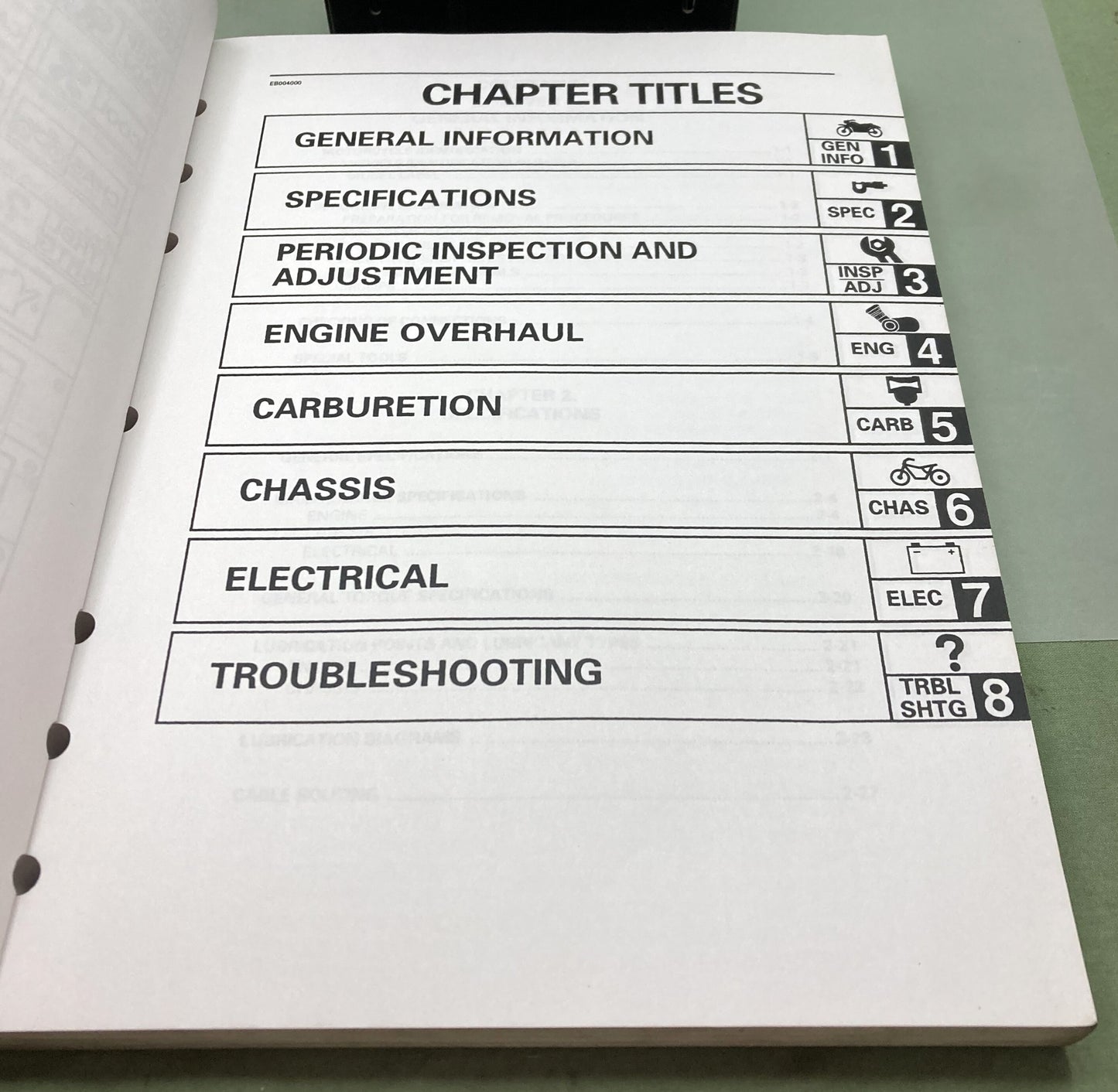 Genuine Yamaha LIT-11616-XV-00 XVS650 Service Manual 1997