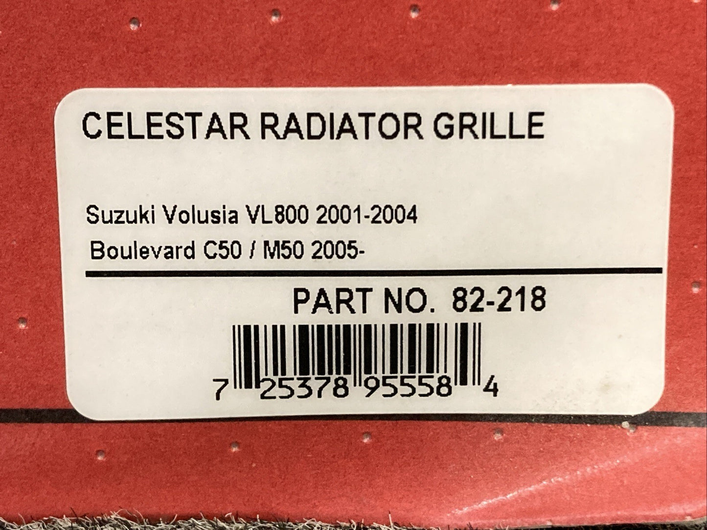 NEW GENUINE SHOW CHROME 82-218 CELESTAR RADIATOR GRILLE
