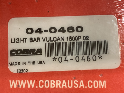 NEW GENUINE COBRA 04-0460 LIGHT BAR VULCAN