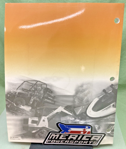 GENUINE POLARIS 9918061 TRAIL BOSS SERVICE MANUAL 2003