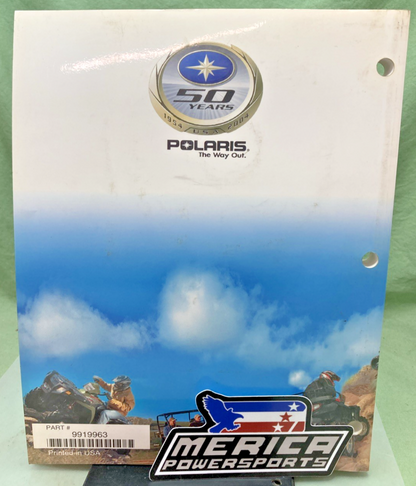 GENUINE POLARIS 9919963 SPORTSMAN MV7 SERVICE MANUAL 2005