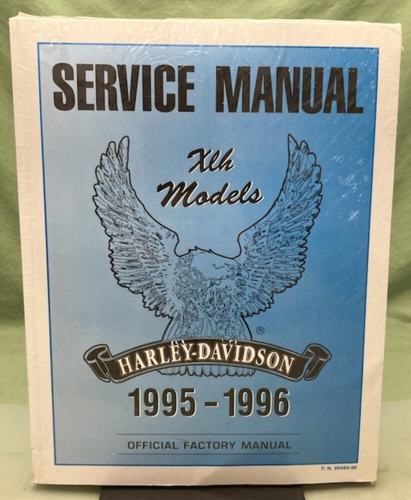 Harley Davidson 99484-96 XLH Models Service Manual 1995-1996 New Genuine