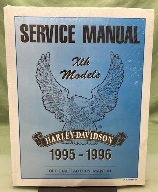 Harley Davidson 99484-96 XLH Models Service Manual 1995-1996 New Genuine