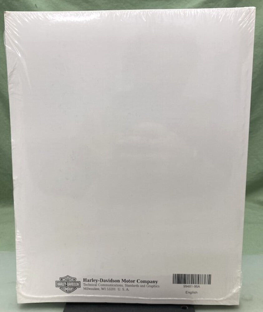 Harley Davidson 99481-96A Dyna Glide Models Service Manual 1995-1996 New Genuine