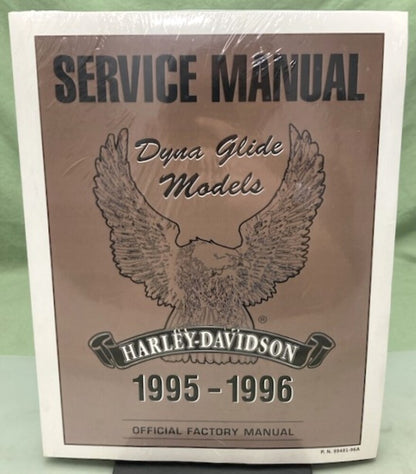 Harley Davidson 99481-96A Dyna Glide Models Service Manual 1995-1996 New Genuine