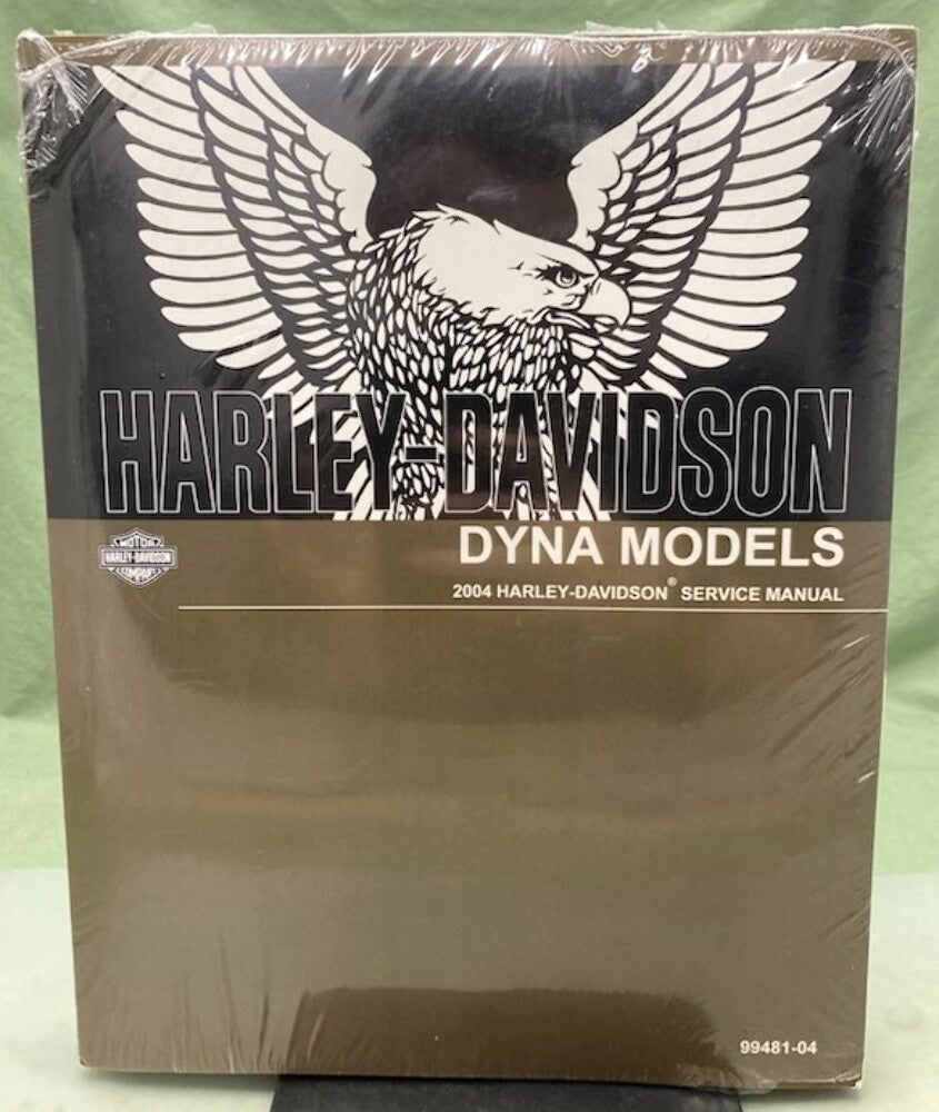Harley Davidson 99481-04 Dyna Glide Models Service Manual 2004 New Genuine