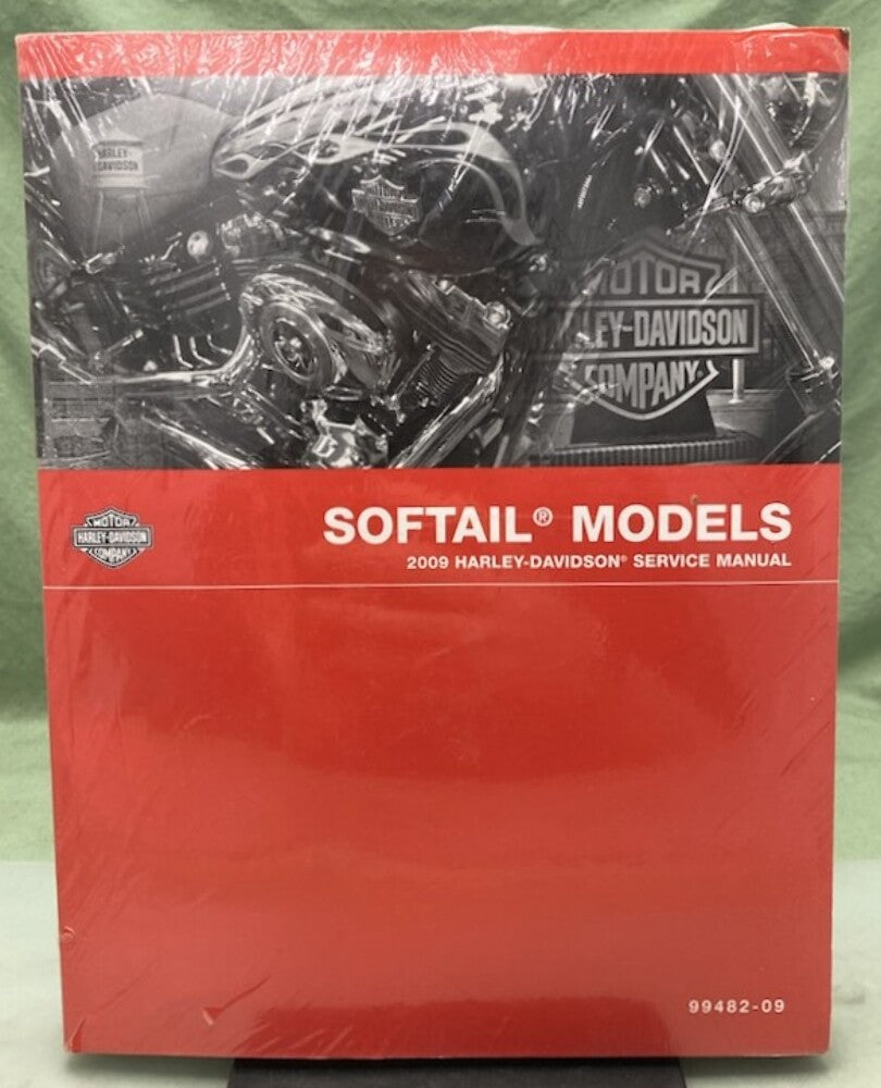 Harley Davidson 99482-09 Softail Models Service Manual 2009 New Genuine