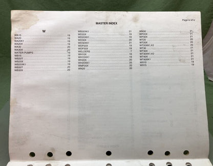 Genuine Honda TE410 Engine Service Specifications 1998