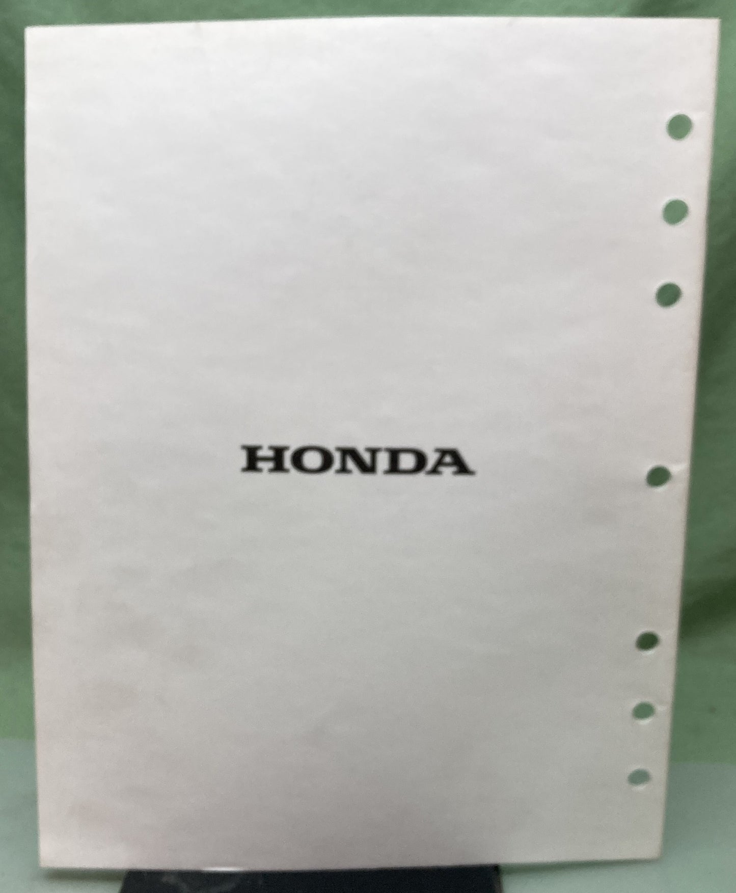 Genuine Honda PSV53611 Generator EB11000K1 Provisional Service Information 2003