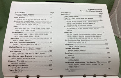 Genuine Honda TO153 Warranty Flat Rate Manual Power Equipment Products '86-'02