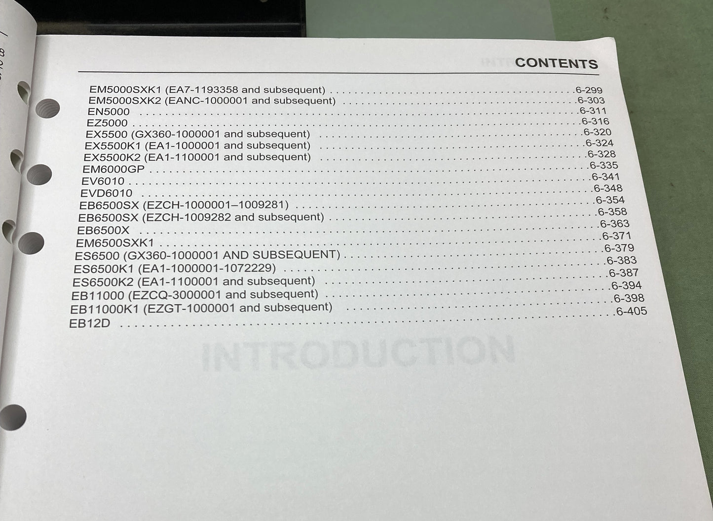 New Genuine Honda PSV52522F Troubleshooting Manual '98-'04