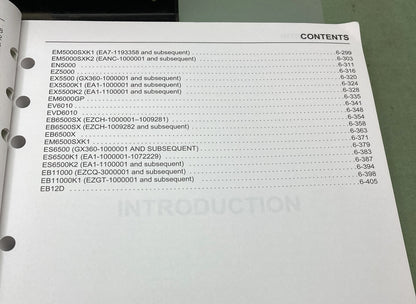 New Genuine Honda PSV52522F Troubleshooting Manual '98-'04