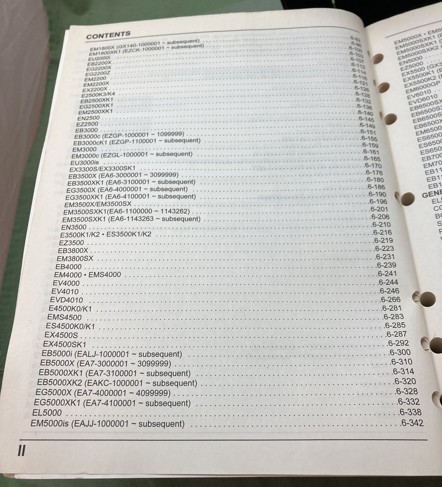 Genuine Honda PSV52522H Troubleshooting Manual '98-'06