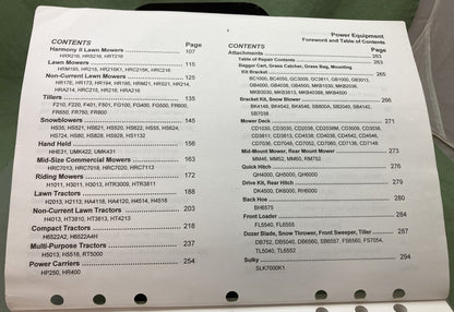 Genuine Honda PFR53458 Warranty Flat Rate Manual for Honda Power Equipment 2002