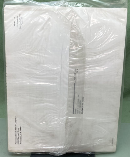 New Genuine Honda 61ZJ110V GX620K1, GX670 Supp. Shop Manual 2002-2003